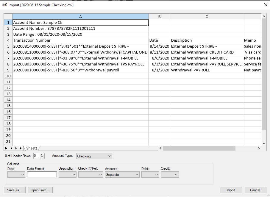 small business account software free